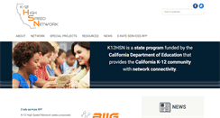 Desktop Screenshot of k12hsn.org